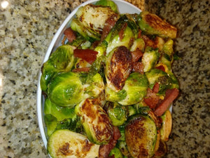 Brussels Sprouts with Prosciutto / buy more - pay less