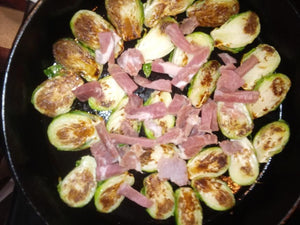 Brussels Sprouts with Prosciutto / buy more - pay less